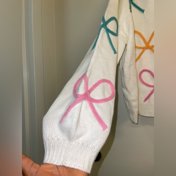 No brand 3D Multi Bow Cardigan - Picture 5 of 8